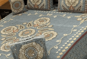 4 Pcs Velvet Jacquard Double Bedsheet … Free home delivery by Muhammad Maqbool