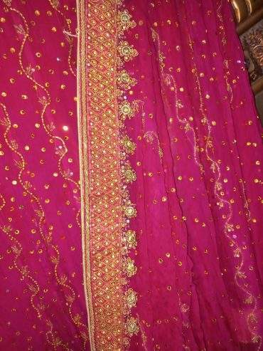 Bridal lahnga by Saba Mirza