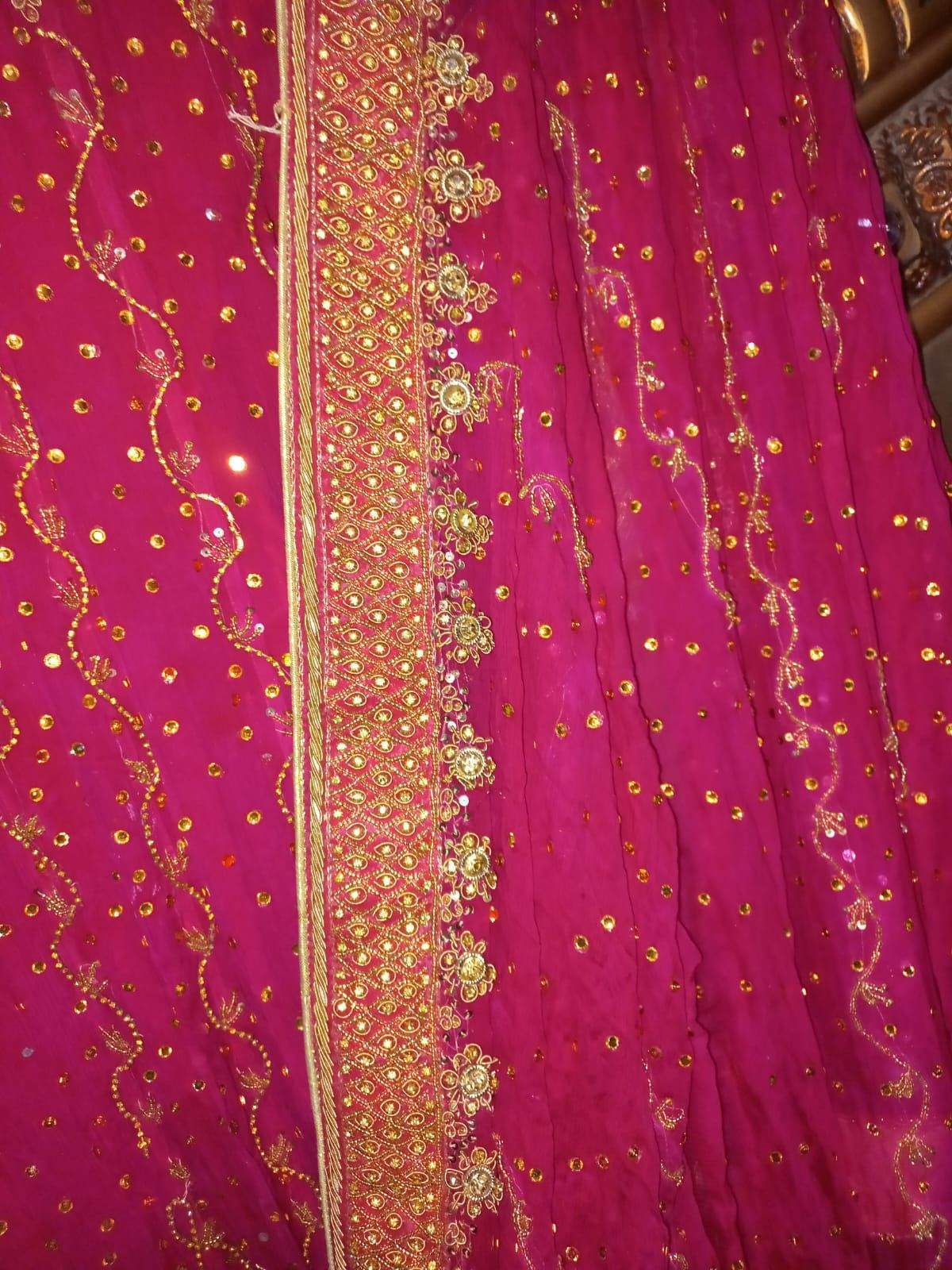 Bridal lahnga by Saba Mirza