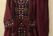 Balochi dress by Siraj Baloch