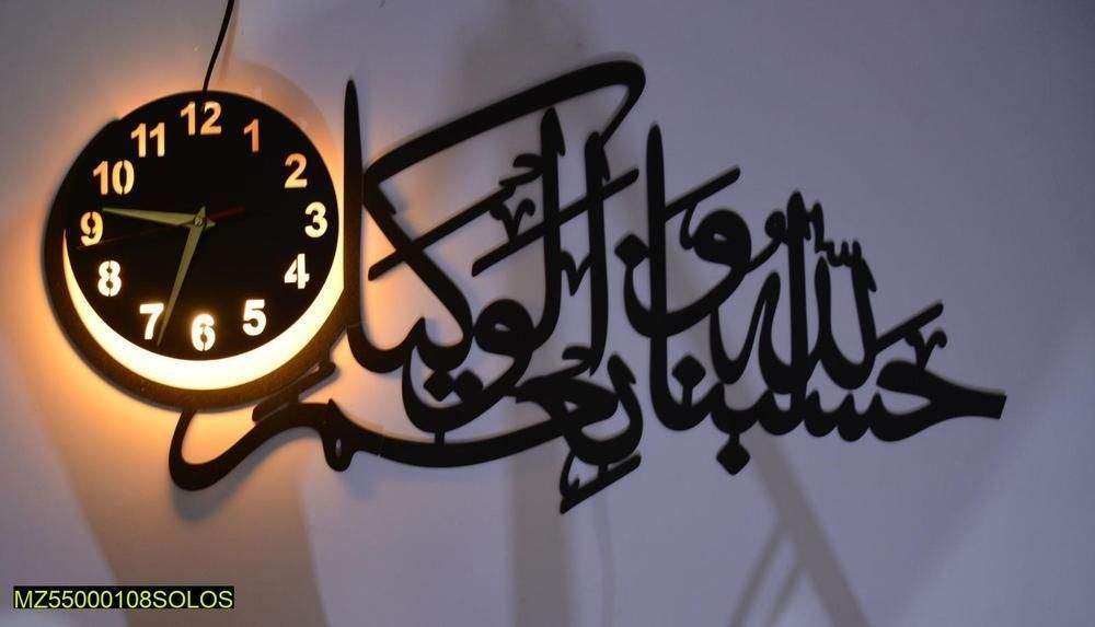 Stylish DIY acrylic wall clock⏰ with cash on delivery by musa KHAN