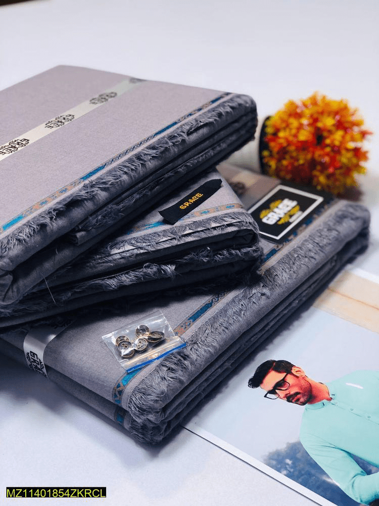 Men’s unstitched wool plain suit🔥🤩 sale with 25% off by Muhammad Afaq