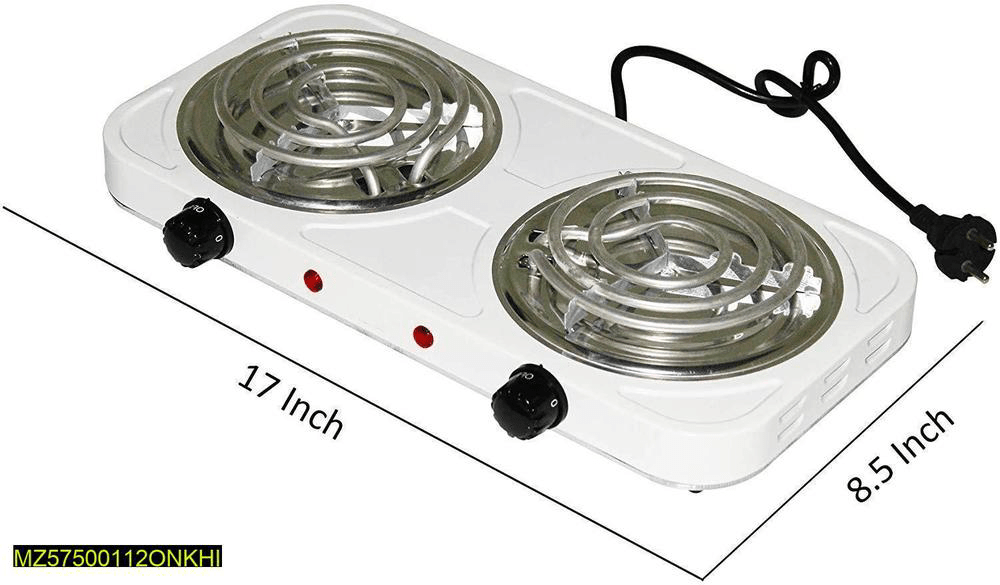2 Electric Double Stove by Hanan Shafique