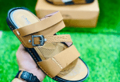 Men’s Rexine causal slippers by Cute Khan