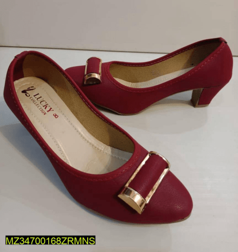Women’s Rexine Heels Kot Shoes …. Free home delivery by Muhammad Maqbool