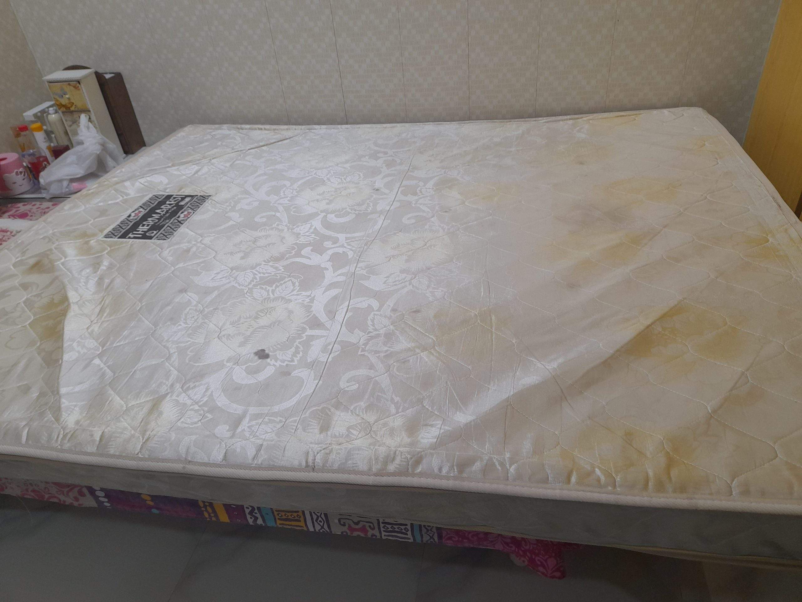 Double bed set and metress by Faizan Ali