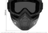 Motor Bike Dust Proof Mask by Nabeel Zahid