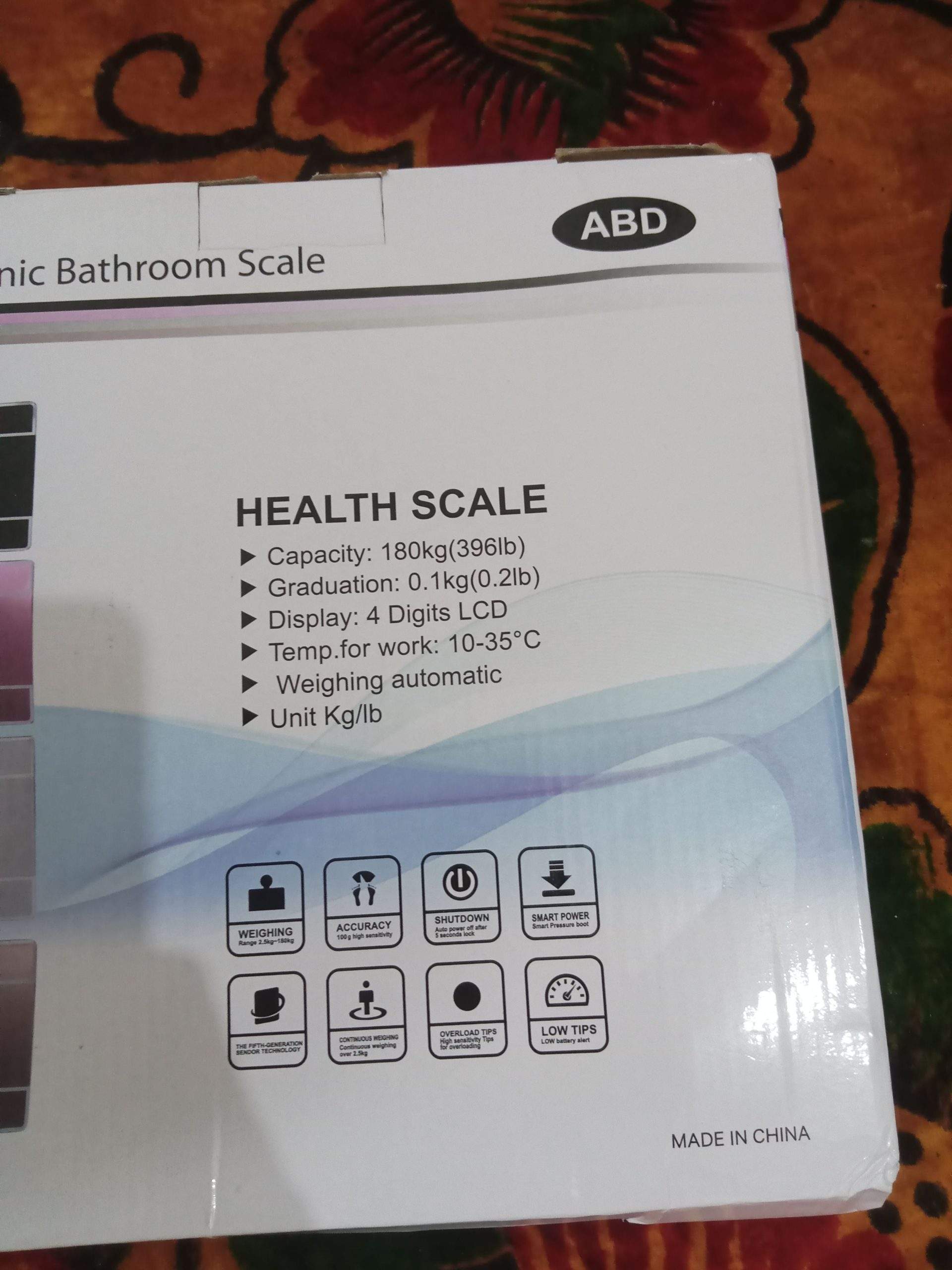 iScale Weight Machine 100Gm to 180Kg Box Packed by Rameez Raja Rameez Raja