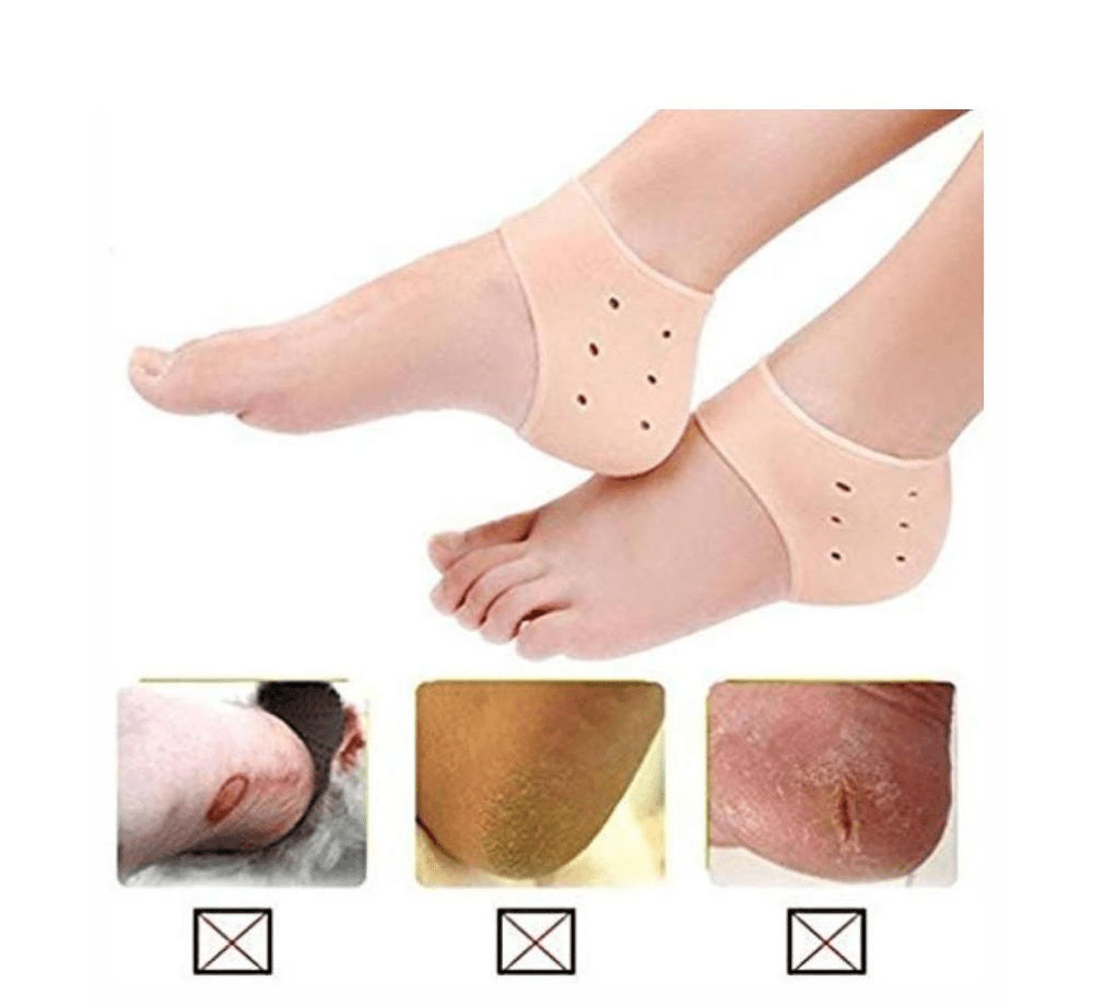 Anti crack siliecone half heel by M. Bilal