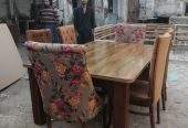 We made dinnings on order by Furniture World Islamabad Pvt REG SECP