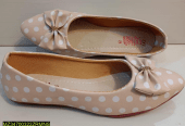 Women’s Rexine casual pumps by Muhammad Afaq