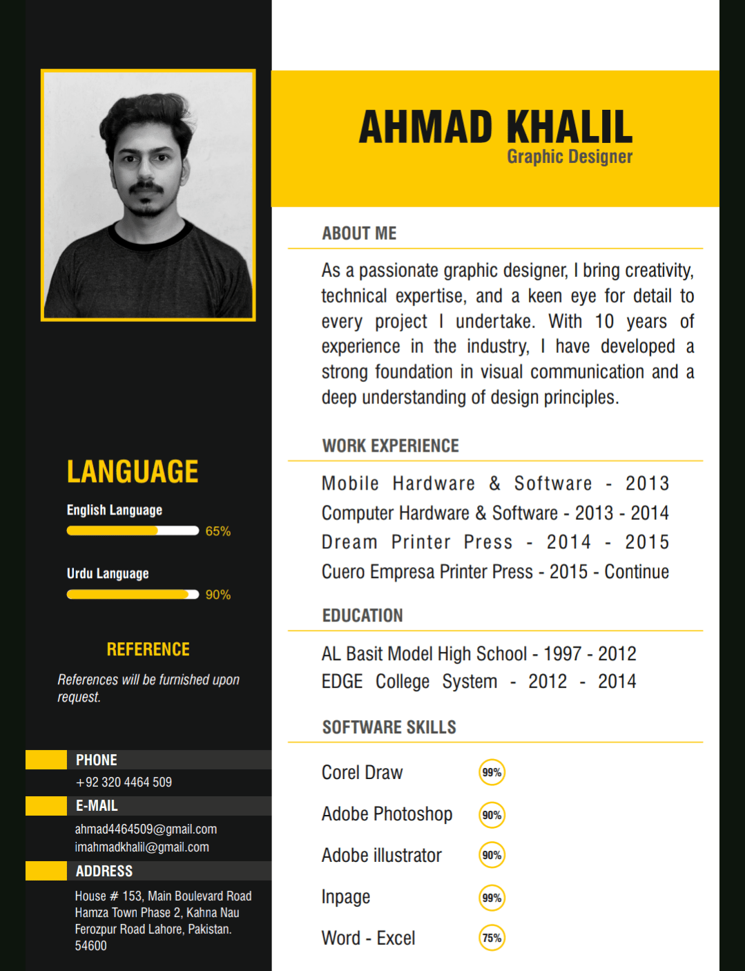 i m Graphic Designer by AK Brand