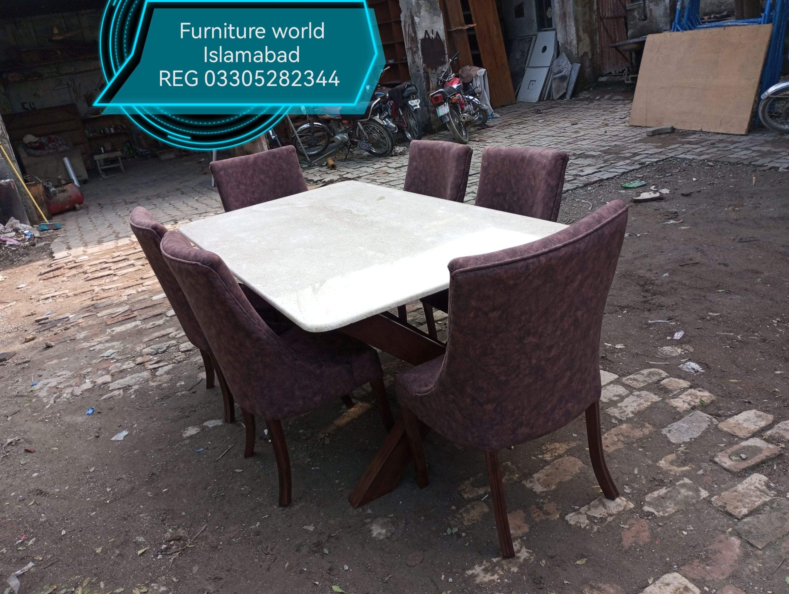 We made dinnings on order furniture world Islamabad by Furniture World Islamabad Pvt REG SECP