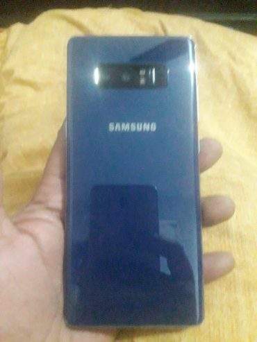 Samsung note 8 6gb 64 gb dual sim official pta prove good conditions by Tariq Rasheed