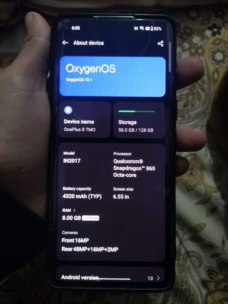 OnePlus 8 8+8 128 by ch Usman