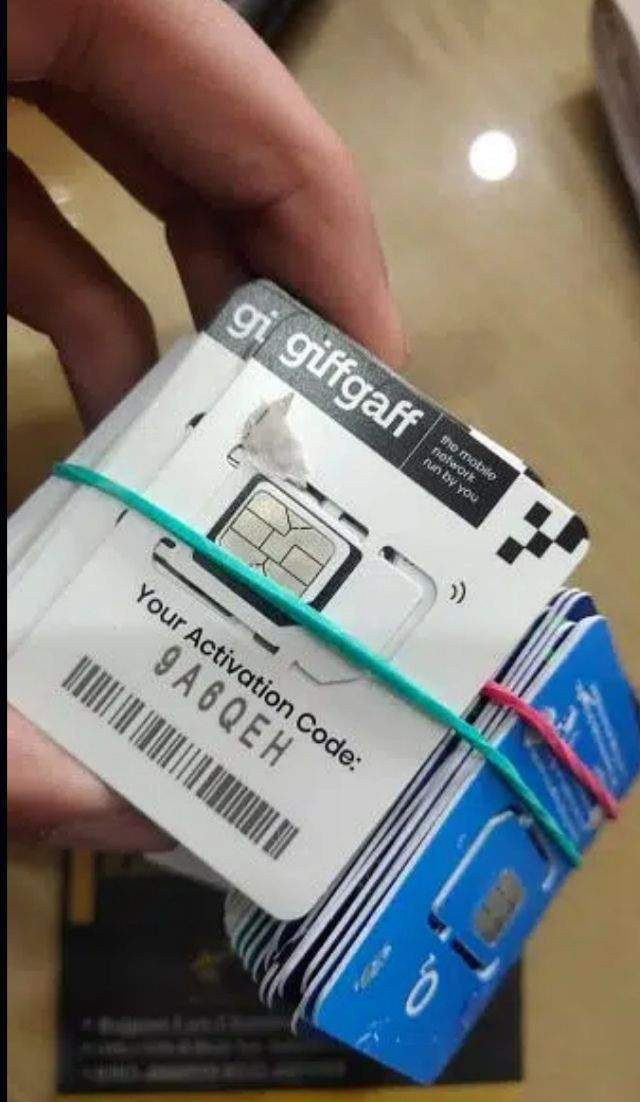 UK Physical Sims Life time.Delivery free by Shafiq Ur Rehman Alvi