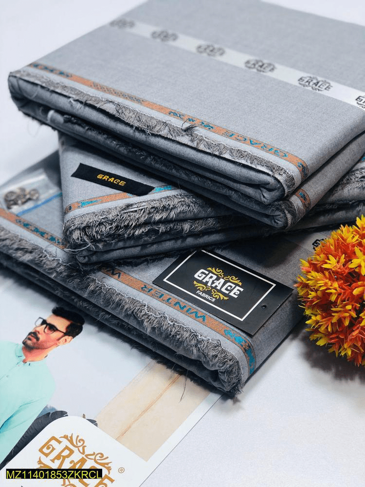 Men’s unstitched wool plain suit🔥🤩 sale with 25% off by Muhammad Afaq