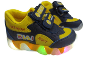Boy’s Leather Sneakers by Muhammad Afaq