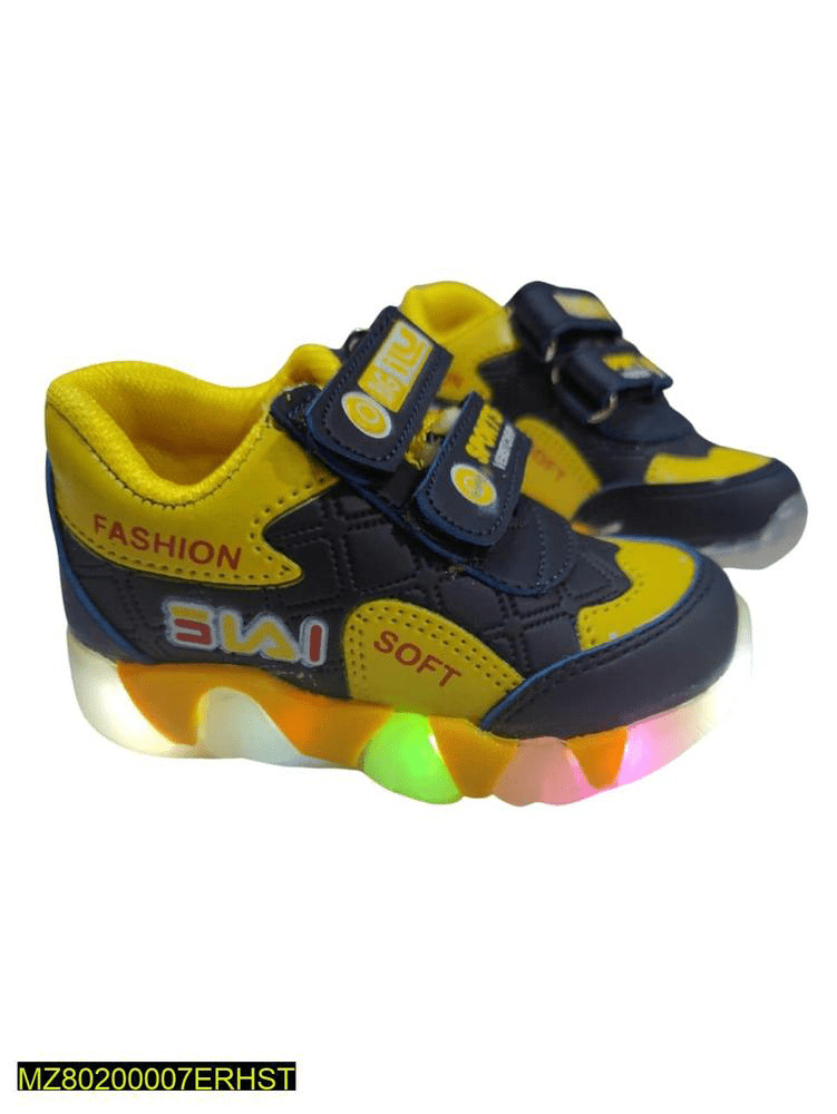 Boy’s Leather Sneakers by Muhammad Afaq