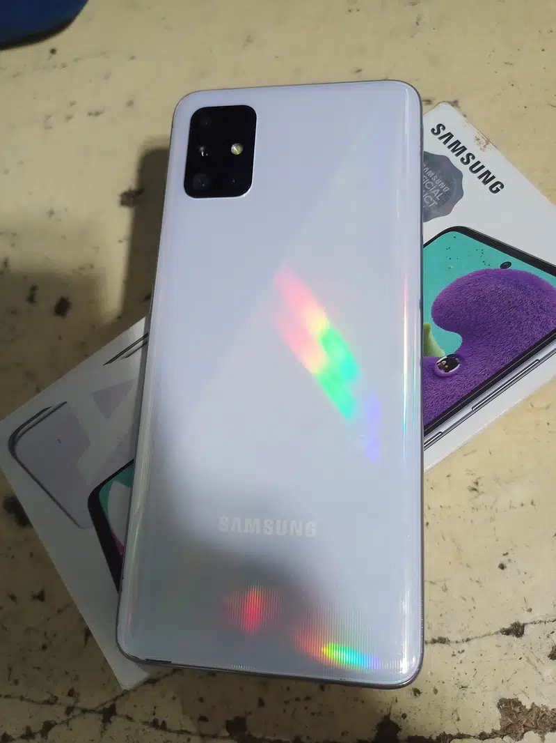 Samsung Galaxy A51 8GB RAM 128GB New Best Gaming PTA Official Approved by Rana M Sarwar