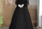 3 Pcs Women’s Stitched Chiffon Plain Maxi … Free home delivery by Muhammad Maqbool