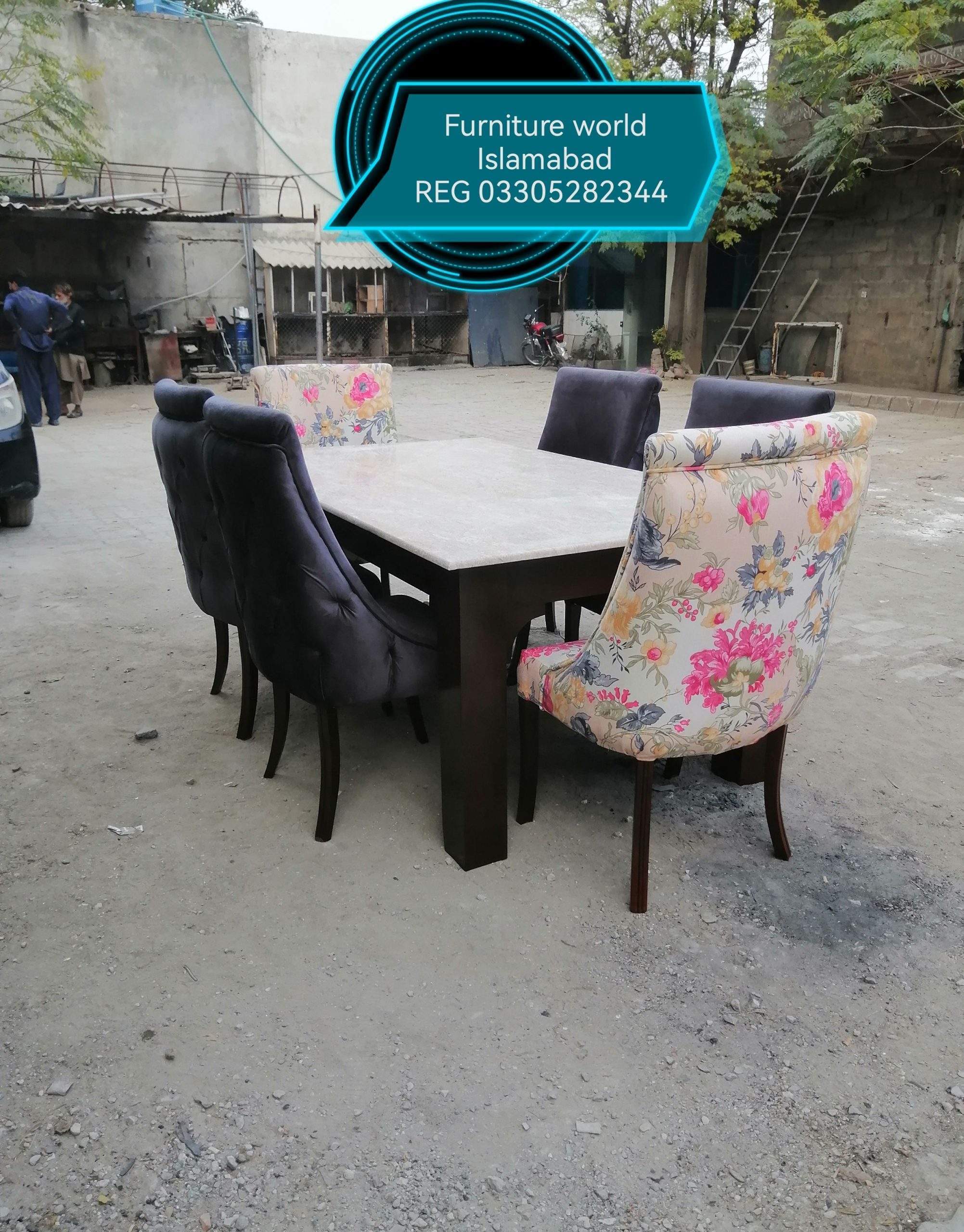 We made dinnings on order furniture world Islamabad by Furniture World Islamabad Pvt REG SECP