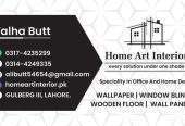 Home art interior design and decor company by Talha Butt