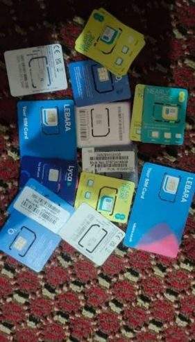 UK Physical Sims Life time.Delivery free by Shafiq Ur Rehman Alvi