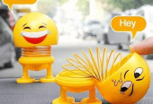 6 PCs Emoji shaking head spring doll by Hooriya Baloch