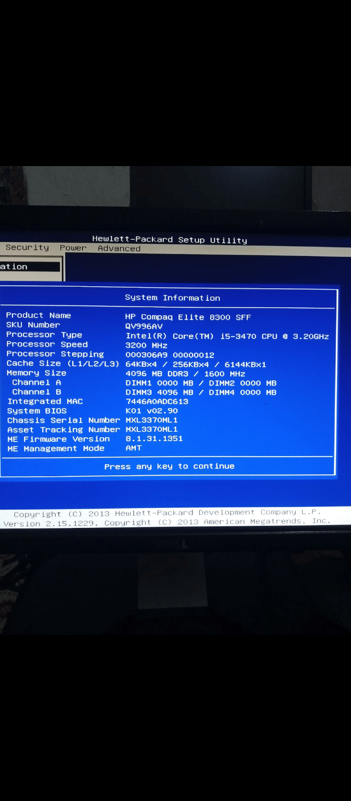 Hp i5 3rd Gen Pc ddr3 4Gb 250Gb Hard Lush Condition by Rameez Raja Rameez Raja