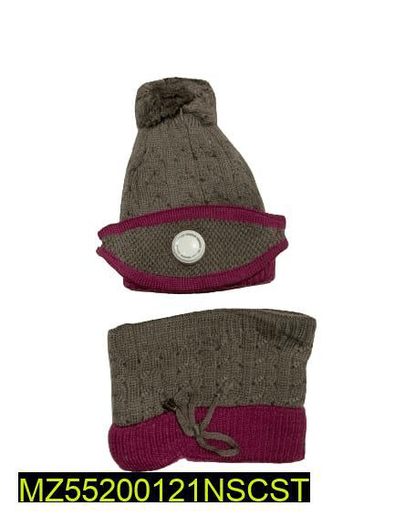 Beanie wool cap, Neck warmer and Mask with free home delivery 😇 by Muhammad Afaq