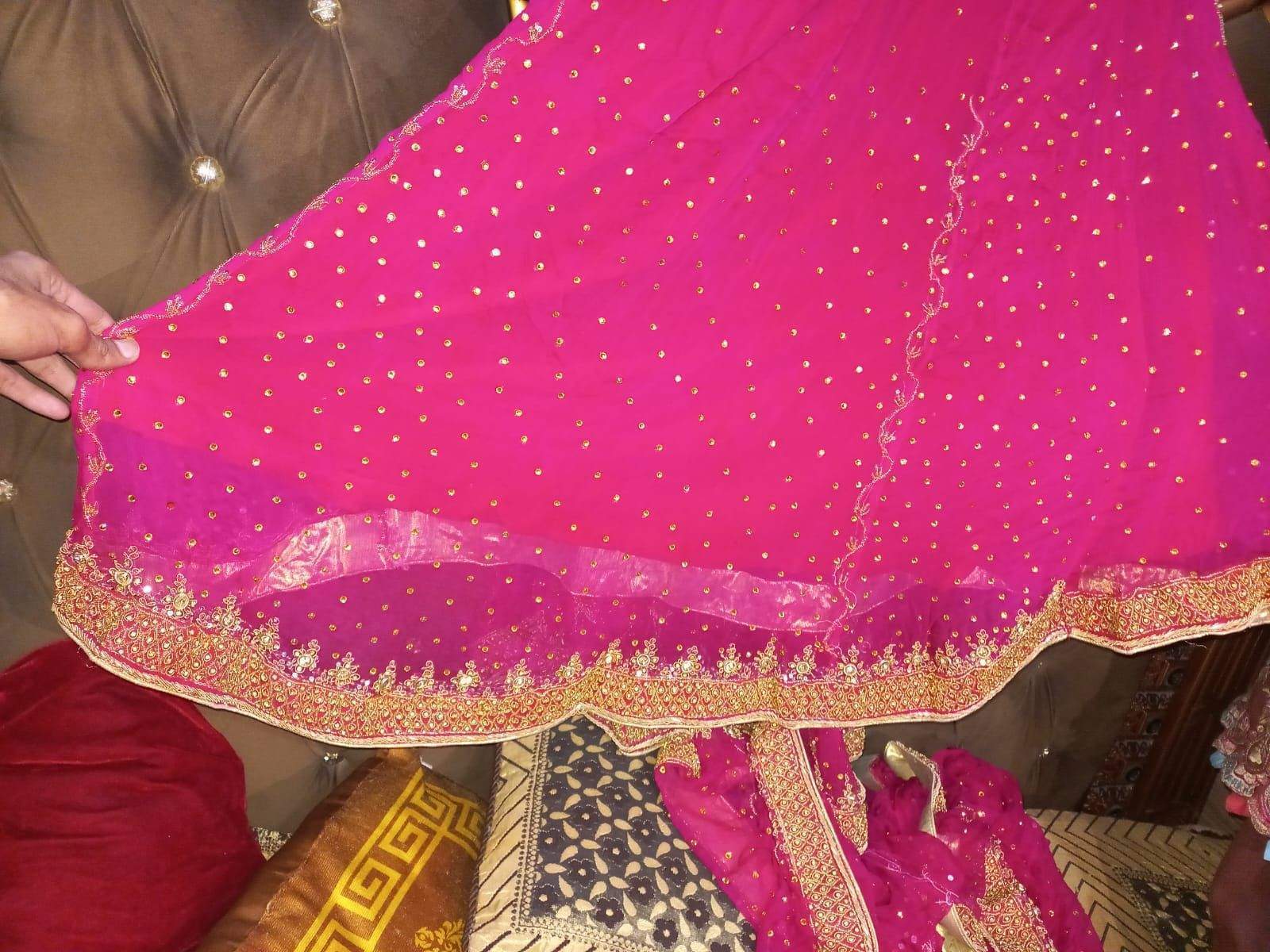 Bridal lahnga by Saba Mirza