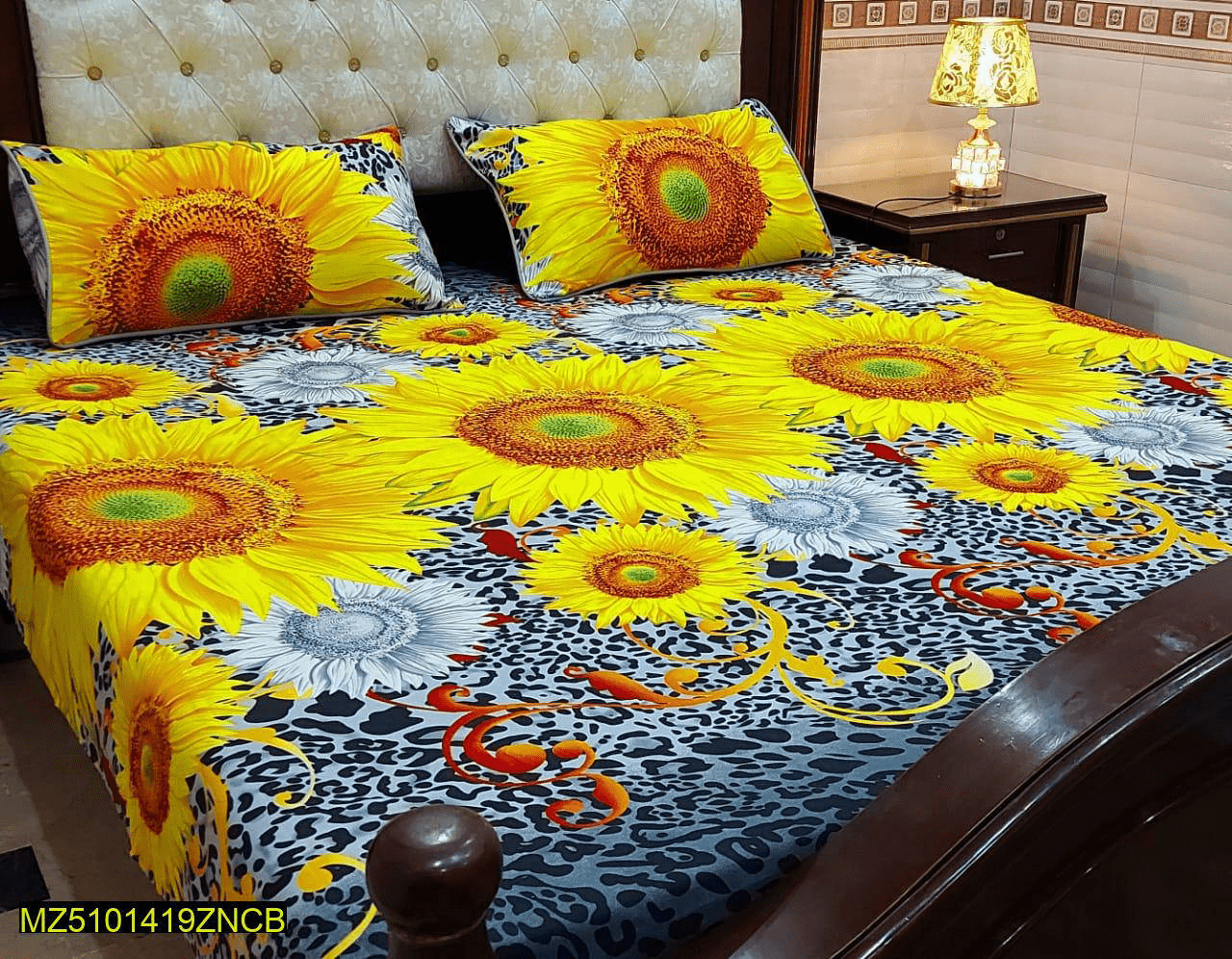 Fabric: Cotton • Double Bed Size by Haris Khan