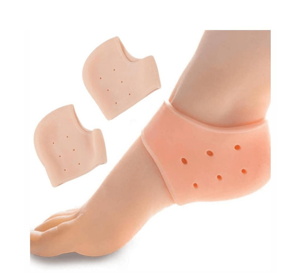 Anti crack siliecone half heel by M. Bilal