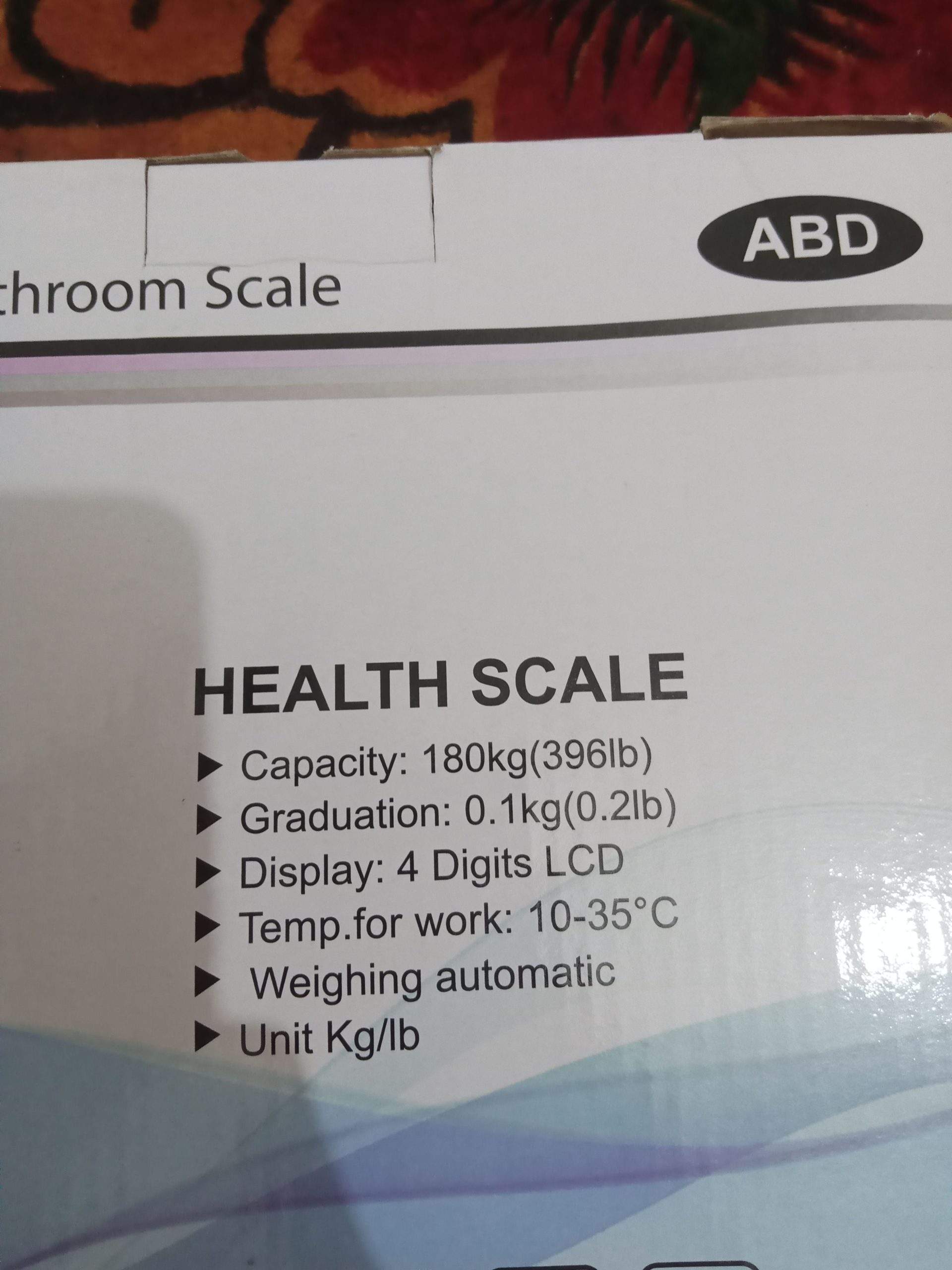 iScale Weight Machine 100Gm to 180Kg Box Packed by Rameez Raja Rameez Raja