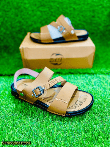 Men’s Rexine causal slippers by Cute Khan