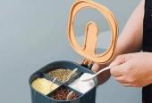 4 in 1 kitchen spice box with spoon by M. Bilal