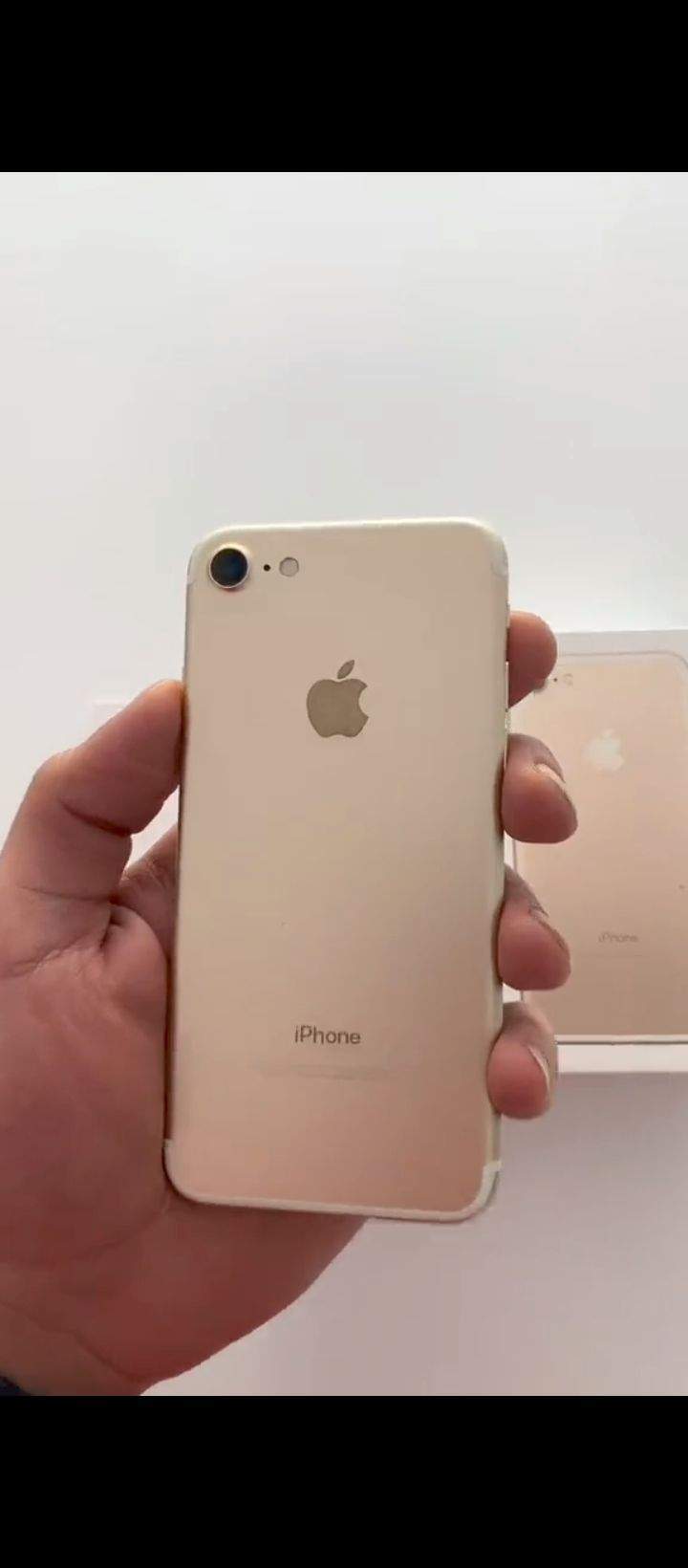 Iphone 7 128 GB PTA approved complete box 03018177565 whatsapp only by Sonya Jani