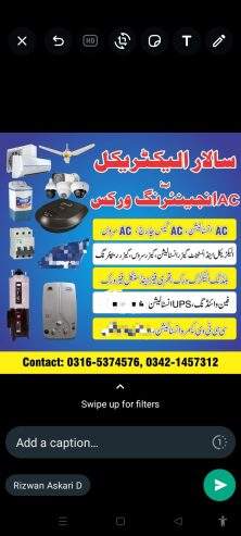 Camera installation by Aqeelkhan Khan