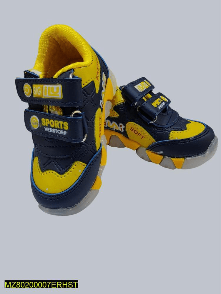 Boy’s Leather Sneakers by Muhammad Afaq