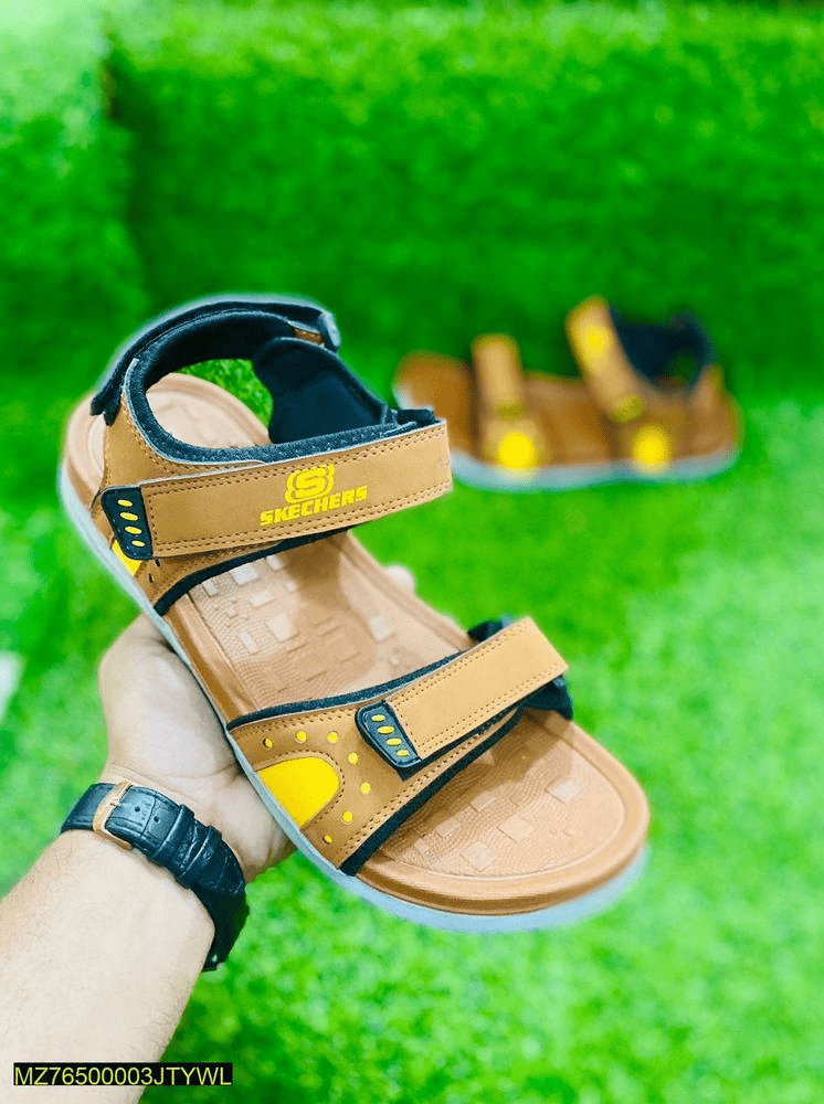 Men’s Rexine Casual sandals by Hooriya Baloch