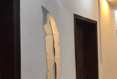 Leaf shaped wall mirror sticker by M. Bilal