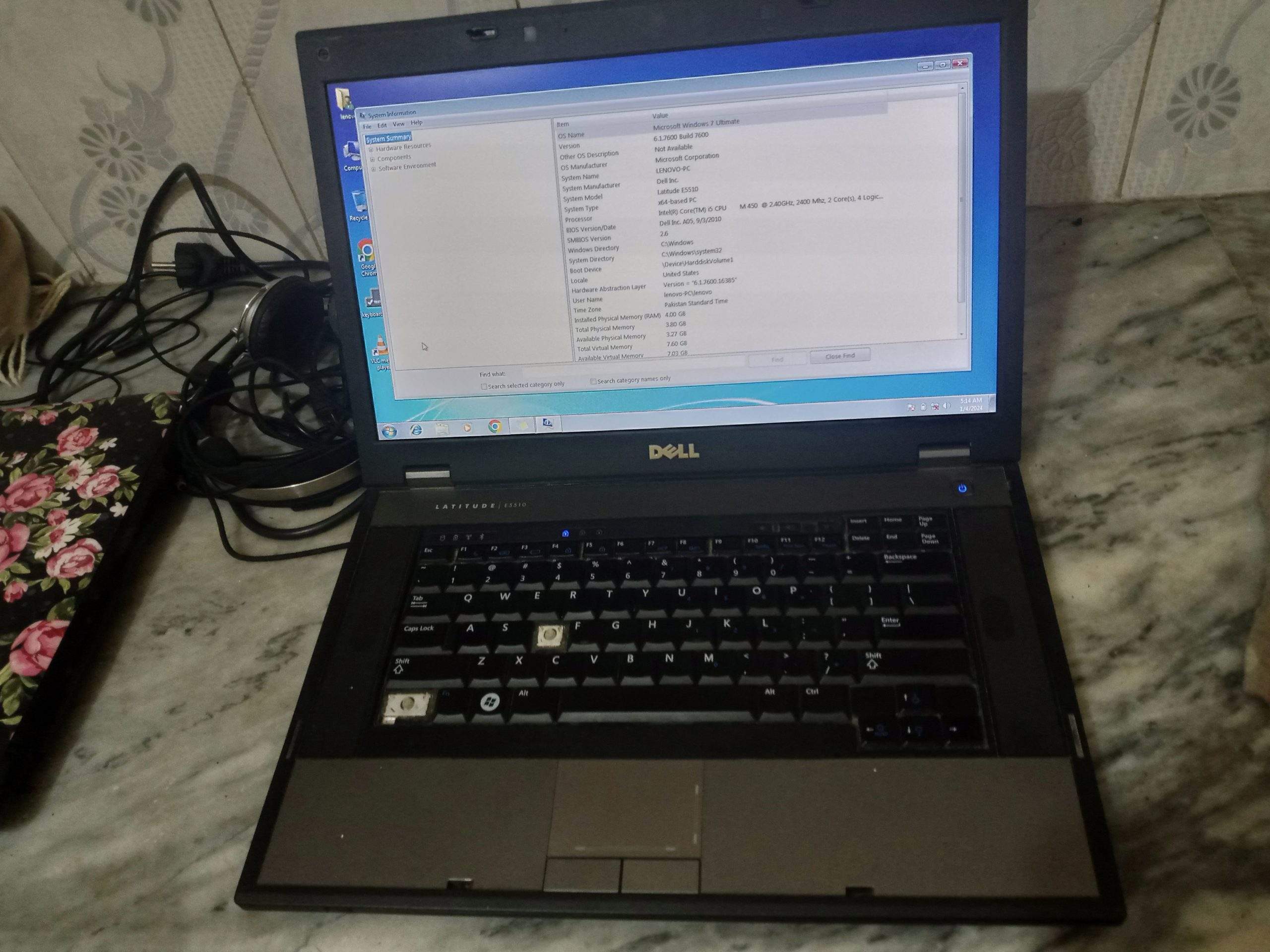 Laptop for sale. dell good condition urgent sale. Zero triple double t by Aamir Shahzad