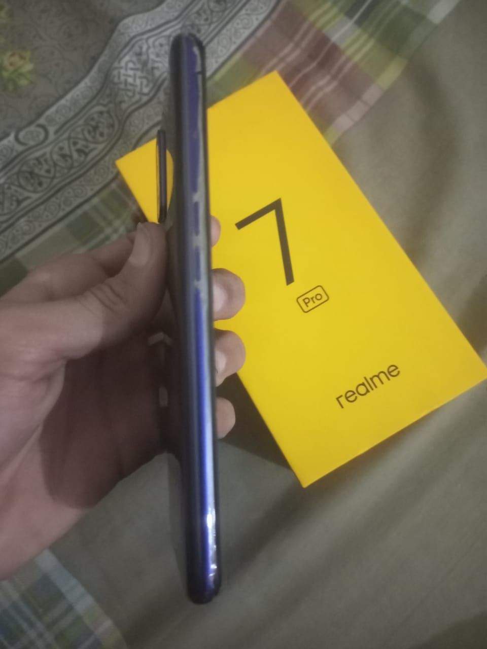 Realme 7 pro 8gb+5gb ram 128gb rom with original charger and box 10/9. by Mr Shakir