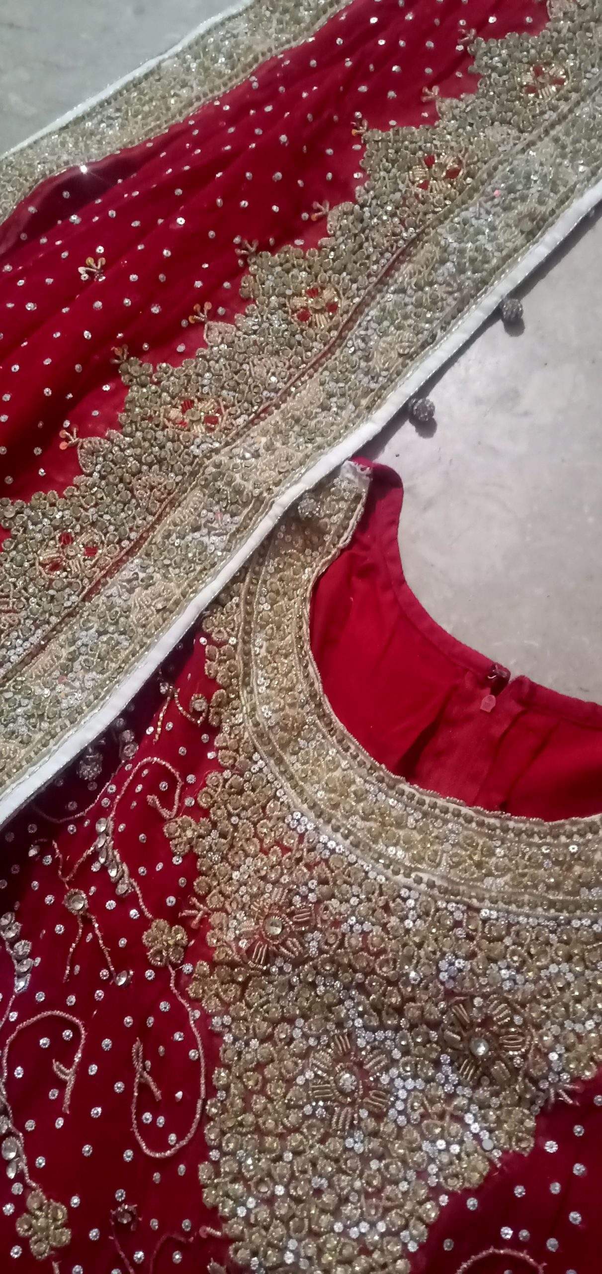 Bridal sharara for sale by Kanwal Kamran