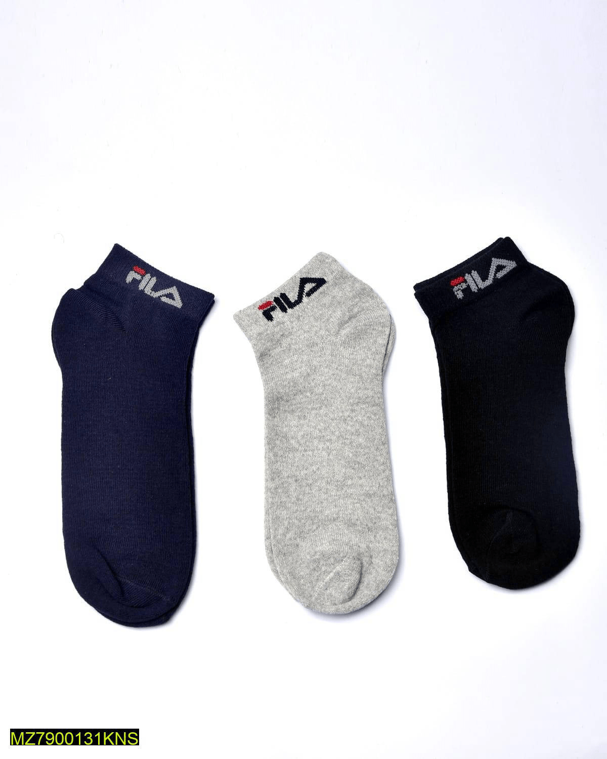 Men’s cotton ankle socks pack of 6 by Abdul Jabar