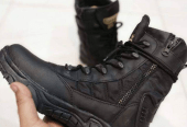 Mens comfortable boots black delta by Kashif Raza