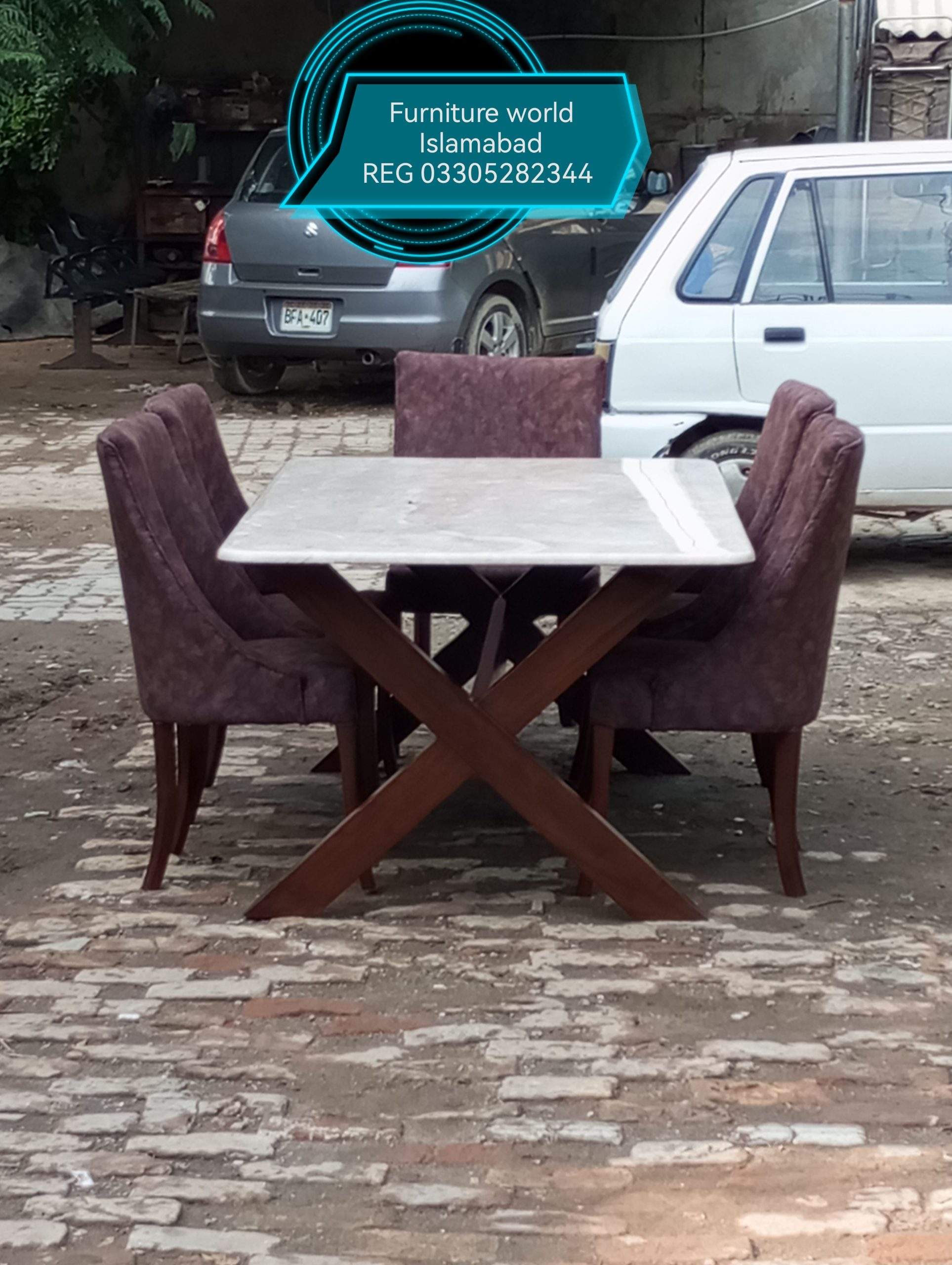 We made dinnings on order furniture world Islamabad by Furniture World Islamabad Pvt REG SECP