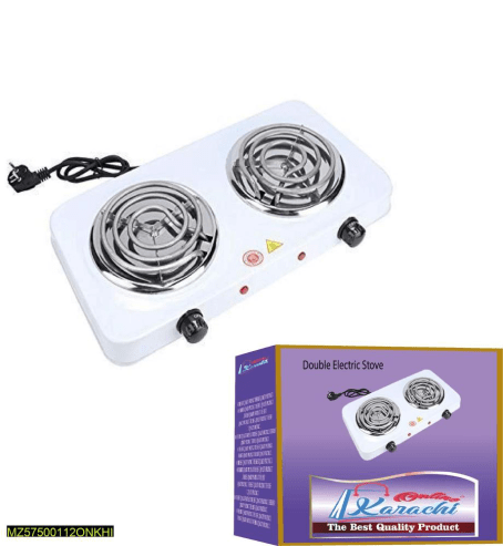 2 Electric Double Stove by Hanan Shafique