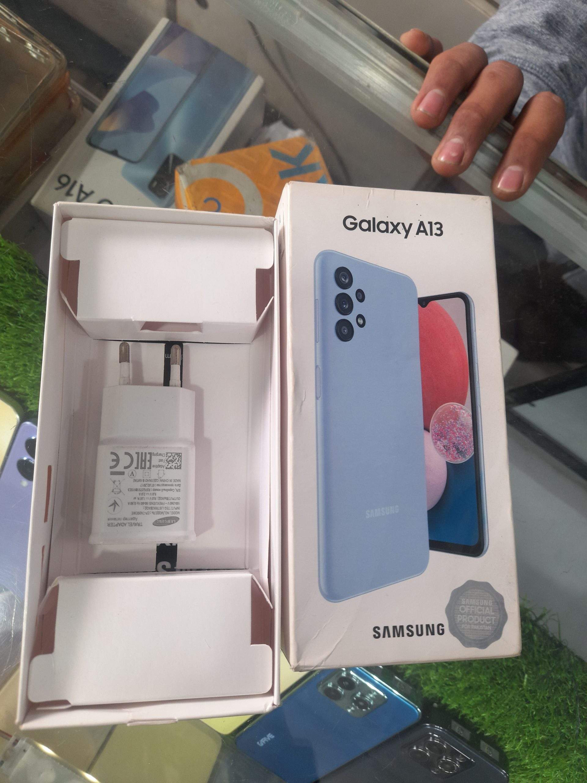 Samsung A13 in good condition totally used in one month Anyone who wan by Adeel Ahmad